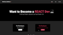 create frontend using react and tailwindcss