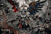 draw warhammer 40k figures with old school