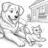 create an kids coloring book