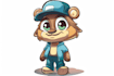 special cartoon mascot character
