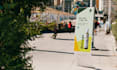 design a clean and modern roll up banner