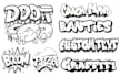 create graffiti text, tags, t shirts, and logo design