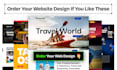 do your PSD website design, figma website uiux, landing page