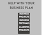 help with business proposals, business plans