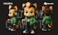 create 3d character modeling for game, toys, mascot, animation, and printing