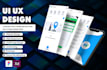 do modern website ui ux design, mobile app ui ux design and redesign figma only