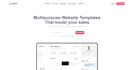 convert design to live, responsive website using react,