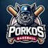 create beautiful wolf baseball mascot logo only 12 hours