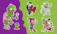 draw cartoon characters illustrations and stickers