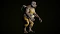 create 3d animal character model for animation and game