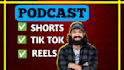 edit your podcast into short form video clips
