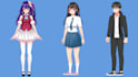 draw and rigging anime character animation like vtuber