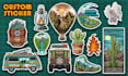 create custom sticker patch and pin design for your company