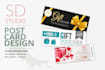 create modern, high quality poster designs for your brand