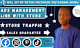 setup tiktok shop,tiktok ads and do tiktok marketing