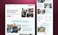 build a modern responsive website with clean front end code