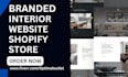 setup branded interior design furniture 3d modelling office home shopify website