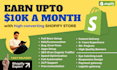 create stunning shopify website 50 projects completed