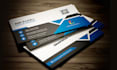 create 3 modern visiting card design