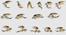 create 2d game sprites, character design, 2d game art, pixel art, game graphics