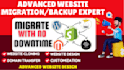cloning website migrate godaddy wix woocommerce squarespace magento to shopify