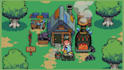 do top down pixel art tileset, game assets rpg maker, tile map, pixel tileset