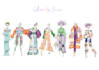 create a fashion illustration based on you and your energy