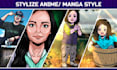 draw anime and 2d character
