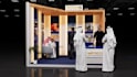 design exhibition event booth, kiosk, stand