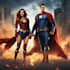 draw amazing couple superhero character