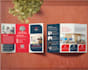 do unique and simple biofold, trifold, brochure, flyer in 24 hours