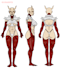 draw a reference sheet of your character