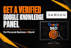 create google knowledge panel and gmb for personal, business or brand