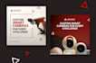 create digital banner, post, thumbnail