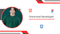 develop well looking website with on HTML CSS js