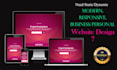 develop and design responsive, modern website