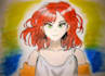 hand draw characters, objects in anime style