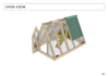 draw your chicken coop, rabbit coop, duck coop DIY woodworking project plans