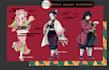 draw in demon slayer art style your character