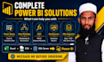 create power bi dashboards and reports as your power bi developer