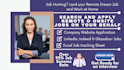 search and apply for remote jobs, hybrid and reverse recruiter job search