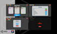 design clean and responsive unity game UI UX mobile or PC