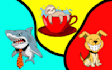 design simple cute 2d cartoon characters