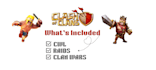join your clash of clans clan for cwl and wars