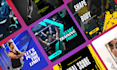 design social media ad creative and instagram post