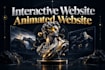 design 3d animated wix website landing page 3d interactive website wix spline