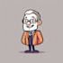 draw a 2d character, cartoon character