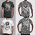 make a linocut tshirt design for brands