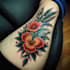 create your digital american traditional tattoo