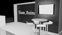 do 3d realistic trade show booth design